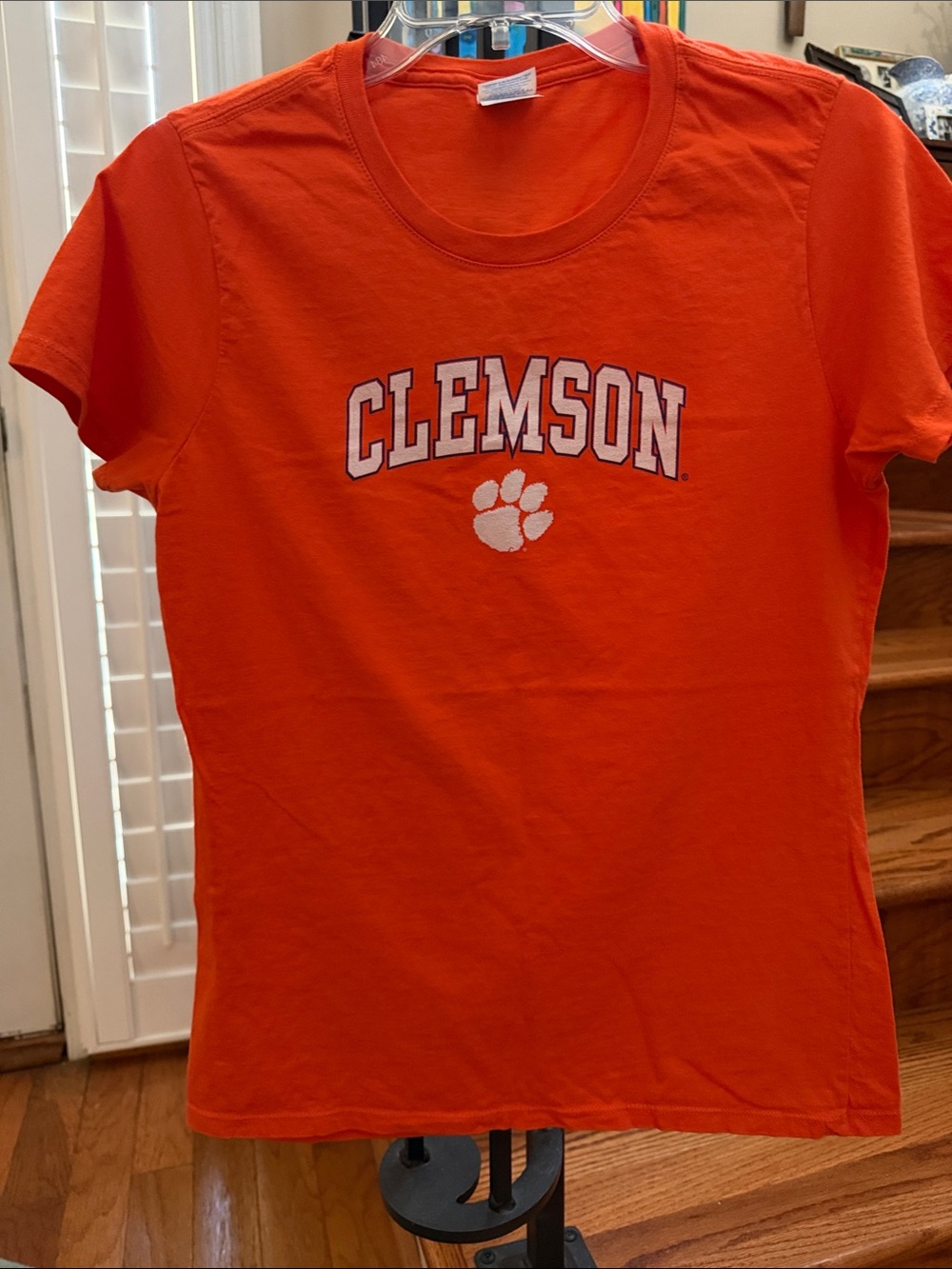 Clemson Orange Logo Tee
